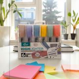 Cengo 6 lı Highlighter Fosforlu Kalem Seti RETRO SERİSİ