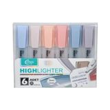 Cengo 6lı Fosforlu Kalem Cream Renkler CGO804