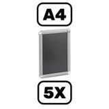 Cengo A4 Rondo Açılır Kapanır Çerçeve 21x30 5li Paket 21 x 30 CM