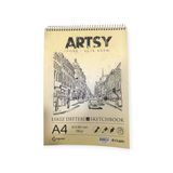 Cengo ARTSY IVORY Spiralli Eskiz Defter A4 110 GR