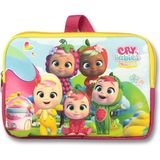 Cennec Yatay Cry Babies Sarı Yeşil Tablet Çantası - Kız Çocuk - 10,9 Inç ve Altındaki Tabletler Için Uyumlu - Yeşil - Sarı