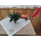 Cennet Home Beyaz Saksıda Okaliptüs Şimşir Masaüstü Yapay Çiçek