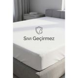 Cennet Yatak Cottonsafe Tek Kişilik Sıvı Geçirmez Alez Full Kenar Lastikli Pamuk Yüzey Terletmez - 90 x 190 cm - Beyaz
