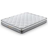 Cennet Yatak Gisele Modeli Çift Kişilik Pedli Paket Yaylı Full Ortopedik Antibakteriyel Yatak - Antrasit - 180 x 200 cm