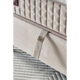 Cennet Yatak Manolya Tek Kişilik Sandıklı Baza ve Başlık Takımı 2’li Set - Krem - 100 x 200 cm