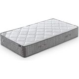 Cennet Yatak Mimoza Tek Kişilik Full Ortopedik Antibakteriyel Paket Yaylı Yatak - Antrasit - 100 x 200 cm