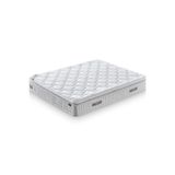Cennet Yatak Zambak Çift Kişilik Pedli Paket Yaylı Full Ortopedik Yatak 160x200 cm Ekru