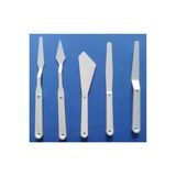 Cenova Akrilik Boya ve Sanat Ispatulası Plastik Spatula 5'li Set - Renkli