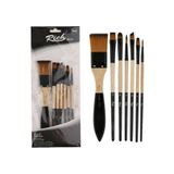 Cenova Art Rich Set 1 - Akrilik Ve Yağlı Boya Fırçası 7'li Set