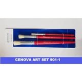 Cenova Art Stencil Fırça 3 lü Set 902/1