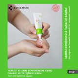 Centecassol Çay Ağacı Özü Içeren Akne ve Komedon Karşıtı, Onarıcı, Nemlendirici, Besleyici Krem