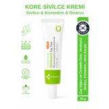 centecassol Kore Sivîlce, Komedon ve Akne Karşıtı, Bariyer Onarıcı, Besleyici, Nemlendirici Centella ve Çay Ağacı Özlü Yüz Kremi