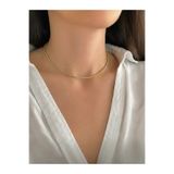 centello&co pırıltı'nın yeni adıyla beraberliğe Altın Rengi Minimal Zarif Şık Boncuk Choker Tasma Kolye 37 cm
