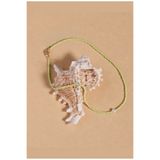 centello&co pırıltı'nın yeni adıyla beraberliğe Fıstık Yeşili İnci Boncuk Pinterest Choker Tasma Kolye 39 cm