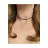 centello&co pırıltı'nın yeni adıyla beraberliğe Mini Boncuk Siyah Trend Zarif Pinterest Choker Tasma Kolye Bir Adet