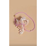centello&co pırıltı'nın yeni adıyla beraberliğe Pembe İnci Boncuk Pinterest Choker Tasma Kolye 39 cm
