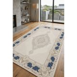 CENTER AVM Vintage 4m2 160x230 Salon Halısı Makinede Yıkanabilir Kaymaz Taban Halı