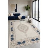 CENTER AVM Vintage Halı 6m2 Halı 200x300 Halı Salon Halısı Makinede Yıkanabilir Kaymaz Taban Halı