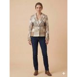 Centilmen Bdk Örgü Blazer Ceket 2215L - Standart - Bej