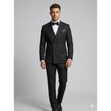 Centilmen Havan Takım Elbise 1T26F6072 - 0 Siyah - Slim Fit - 56