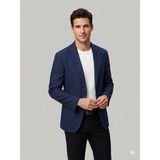 Centilmen Mcr Erkek Keten Görünümlü Slim Fit Blazer Ceket 41491 - 58 - Lacivert
