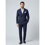 Centilmen Mcr Erkek Slim Fit Lacivert Kruvaze Ceket 41431 - 56