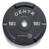 Centr HYROX 10 Kg Yarışma Kilitlenebilir Bumper Plaka