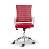 Ceo Fileli Çalışma Koltuğu Ofis Sandalyesi Çalışma Sandalyesi (Kırmızı)