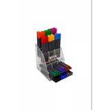 Ceo Fineliner Keçe Uç Kalem 0,4 Mm Standı Silikon Tutacaklı Karışık Renk (180 Li Paket) Fls004
