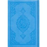 Cep Boy Termo Deri Açık Mavi Kuran-ı Kerim - Ahmed Husrev Altınbaşak - Cep Boy8 x 11 cm Açık Mavi