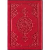 Cep Boy Termo Deri Kuran-I Kerim (Kırmızı, Mühürlü) - Cep Boy8 x 11 cm Kırmızı