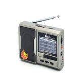 Cep Radyosu Deprem Çantasına Uygun Taşınabilir Radyolu Bluetoothlu Şarjlı Cep Radyosu + El Feneri