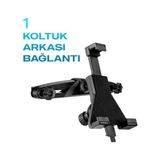 Cep Telefon ve Tablet Tutucu Ön Cam ve Araç Koltuk Arkası Profesyonel Stand 360 Derece Dönebilen - standart