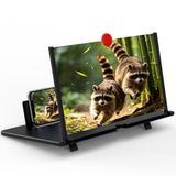 Cep Telefonu için 14 inç Ekran Büyüteç - Filmler, Videolar ve Oyunlar için Cep Telefonu 3D HD Büyüteç Projektör Ekran Büyütücü - Ekran Amplifikatörlü Katlanabilir Telefon Standı - Tüm Telefonlarla