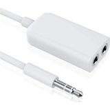 Cep Telefonu Mp3 Mp4uyumlu Kulaklık Çoklayıcı Splitter Iphone Ipad Samsung Lg Htc Sony Huawei
