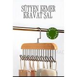 Cepahir Modacar Dolap İçi Askı Sütyen Şal Kravat Kemer Çanta 720103 Altın