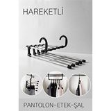 Cepahir Modacar Pantolon Askısı Etek Şal Havlu Çok Renkli