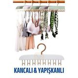 Cepahir Modacar Sütyen Askısı Dolap İçi Şal Kravat Kemer Çanta Askısı Altın