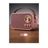 CEPAKS Taşınabilir Retro Mini Radyo Bluetooth Speaker | Radyo + USB + TF Kart | Şarjlı Mini Hoparlör 4in1
