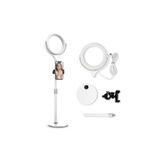 CEPCASE Ring Light Işık Halkası 30 cm Işıklı Telefon Tutucu Tripodlu Metal Gövde Metal Ayaklı LED Aydınlatma