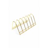 CEPHOME 3'Lü Gold Metal Organizer Tepsi Tabak Standı Bulaşıklık 6 bölmeli 1 adet
