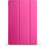 CepLab Samsung Galaxy Tab S9 Fe Plus SM-X610 / X616 Kılıf Akıllı Uyku Modlu Smart Cover Tablet Kılıfı - Pembe