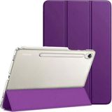 CepLab Samsung Galaxy Tab S9 Fe SM-X510 X516 X518 Kılıf 10.9" Akıllı Uyku Modlu Smart Cover Tablet Kılıfı - Mor
