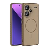 CepLab Xiaomi Redmi Note 13 Pro Plus 5G Kılıf Kamera Korumalı Mat Yüzey M-Safe Özellikli Silikon Kapak Gold