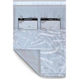 Cepli Gri Kargo Poşeti 17x25+5 cm - 250 Adet