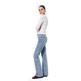 Cepli PamukluSlim Fit İspanyol Paça Jean Pantolon - Flare Jeans