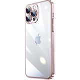 Ceponya Apple iPhone 13 Pro Max Sert Pc Renkli Çerçeveli Riksos Kapak Kılıf