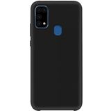 Ceponya Galaxy M31 Kamera Korumalı Mat Soft Esnek Silikon Kılıf