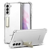 Ceponya Galaxy S21 Plus Standlı Süper Silikon Kapak Kılıf