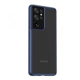 Ceponya Galaxy S21 Ultra İnce Şeffaf Kamera Korumalı Kılıf